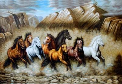 unknow artist Horses 050 Norge oil painting art